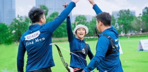 荆门市体育艺术学校荣膺全国射箭重点体校称号